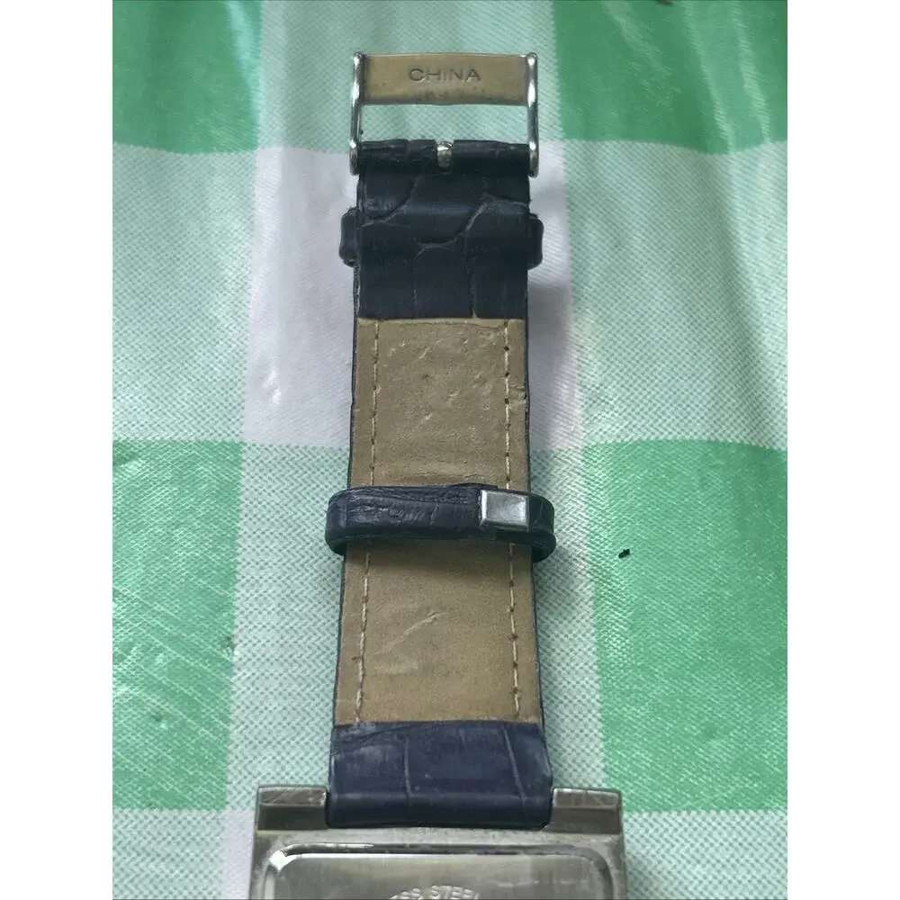 Faded Glory Silver Tone Purple Band Women’s Quartz Watch